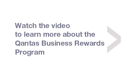 Watch the short video to learn moer about Qantas Business Rewards