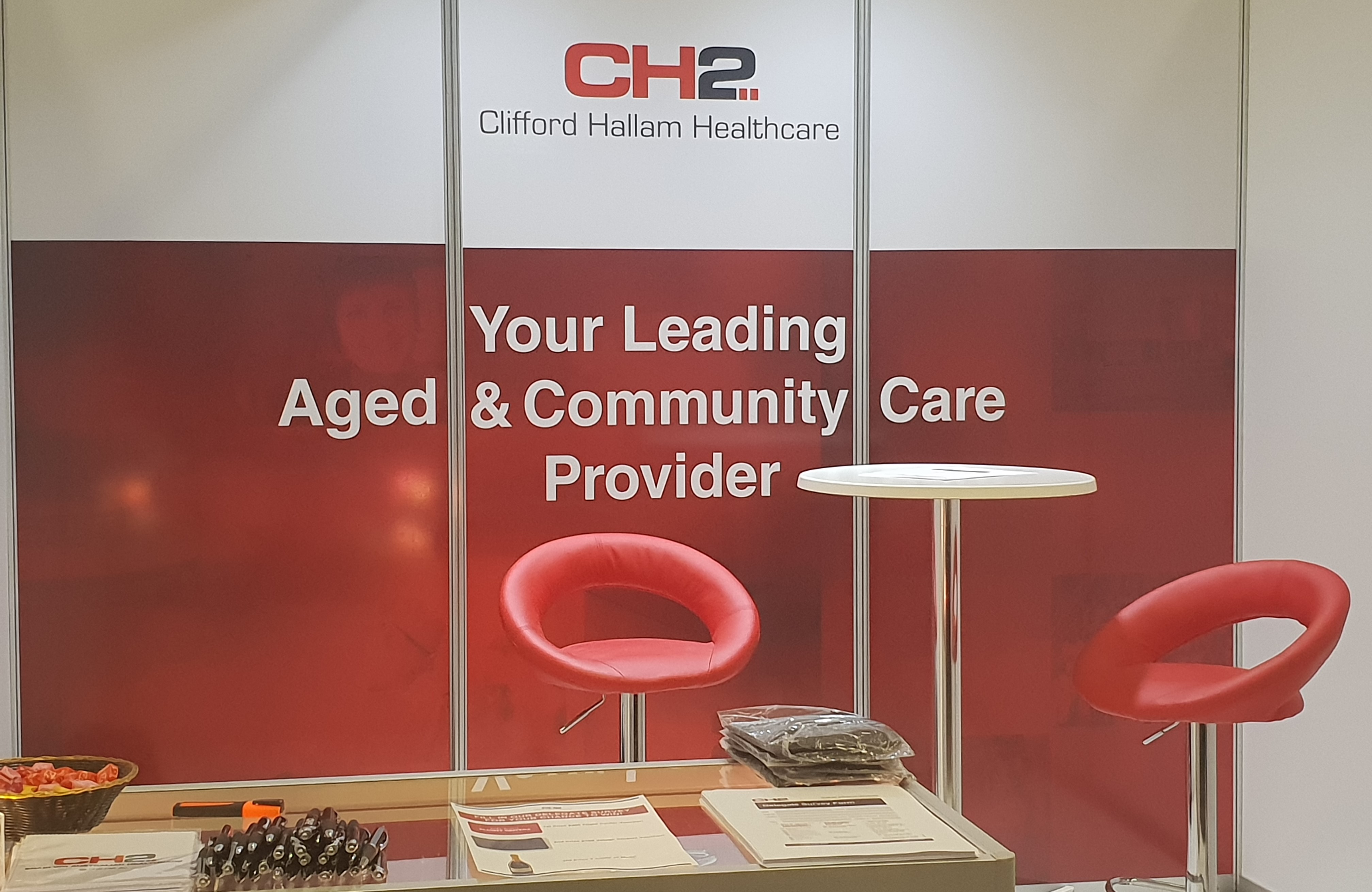 CH2 exhibition booth at CFA 2018